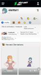 Mobile Screenshot of elelitel1.deviantart.com