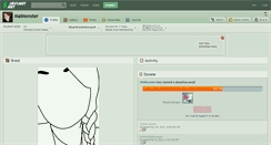 Desktop Screenshot of maimonster.deviantart.com