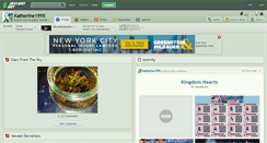 Desktop Screenshot of katherine1995.deviantart.com