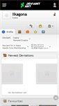 Mobile Screenshot of likagona.deviantart.com
