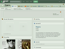 Tablet Screenshot of likagona.deviantart.com