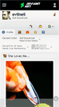 Mobile Screenshot of evilneil.deviantart.com
