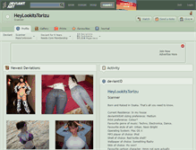 Tablet Screenshot of heylookitstorizu.deviantart.com