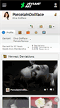 Mobile Screenshot of porcelaindollface.deviantart.com