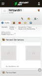 Mobile Screenshot of hirizardil1.deviantart.com