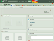Tablet Screenshot of hirizardil1.deviantart.com
