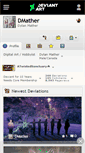 Mobile Screenshot of dmather.deviantart.com