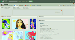 Desktop Screenshot of kimisat.deviantart.com