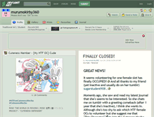 Tablet Screenshot of murumokirby360.deviantart.com