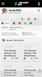Mobile Screenshot of korsk4life.deviantart.com