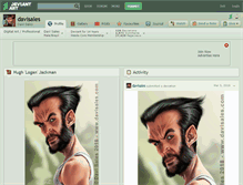 Tablet Screenshot of davisales.deviantart.com