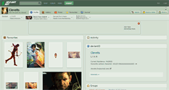 Desktop Screenshot of cleveits.deviantart.com