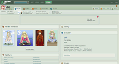 Desktop Screenshot of chii.deviantart.com