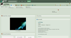 Desktop Screenshot of eviltrisha.deviantart.com