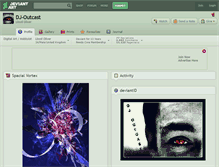 Tablet Screenshot of dj-outcast.deviantart.com