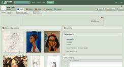 Desktop Screenshot of marzieh.deviantart.com