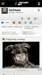 Mobile Screenshot of darkmask.deviantart.com