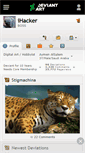 Mobile Screenshot of ihacker.deviantart.com