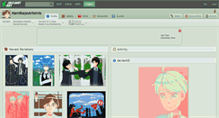 Desktop Screenshot of namikazeartemis.deviantart.com