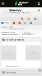 Mobile Screenshot of fabaroony.deviantart.com
