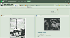 Desktop Screenshot of amandaccardoso.deviantart.com