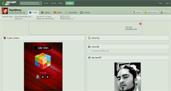 Desktop Screenshot of hunthmx.deviantart.com