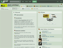 Tablet Screenshot of pixel-workshop.deviantart.com