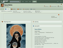 Tablet Screenshot of faescribbles.deviantart.com
