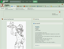 Tablet Screenshot of magsby.deviantart.com