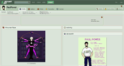 Desktop Screenshot of paulpower.deviantart.com