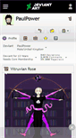 Mobile Screenshot of paulpower.deviantart.com