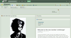 Desktop Screenshot of eminentart.deviantart.com