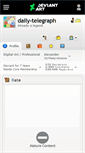 Mobile Screenshot of daily-telegraph.deviantart.com