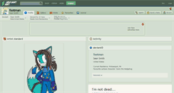 Desktop Screenshot of footman.deviantart.com