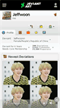 Mobile Screenshot of jeffwoon.deviantart.com