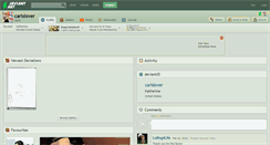 Desktop Screenshot of carlslover.deviantart.com