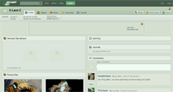 Desktop Screenshot of k-lace-c.deviantart.com