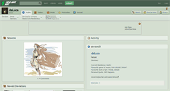 Desktop Screenshot of daluca.deviantart.com