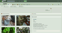 Desktop Screenshot of kureha.deviantart.com