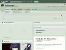 Tablet Screenshot of beelzemonplz.deviantart.com