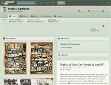 Tablet Screenshot of pratts-o-carribean.deviantart.com