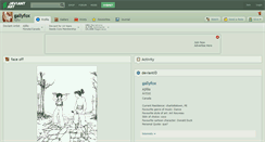 Desktop Screenshot of gallyfox.deviantart.com