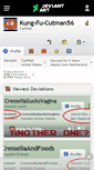 Mobile Screenshot of kung-fu-cutman56.deviantart.com