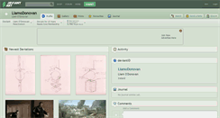Desktop Screenshot of liamodonovan.deviantart.com