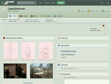 Tablet Screenshot of liamodonovan.deviantart.com