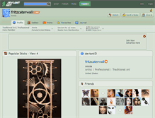 Tablet Screenshot of fritzcaterwall.deviantart.com