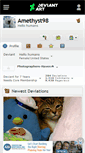 Mobile Screenshot of amethyst98.deviantart.com