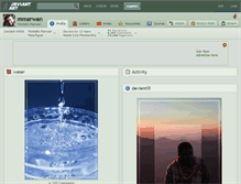 Tablet Screenshot of mmarwan.deviantart.com
