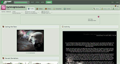 Desktop Screenshot of darkknightsgoddess.deviantart.com