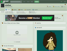 Tablet Screenshot of chibified.deviantart.com